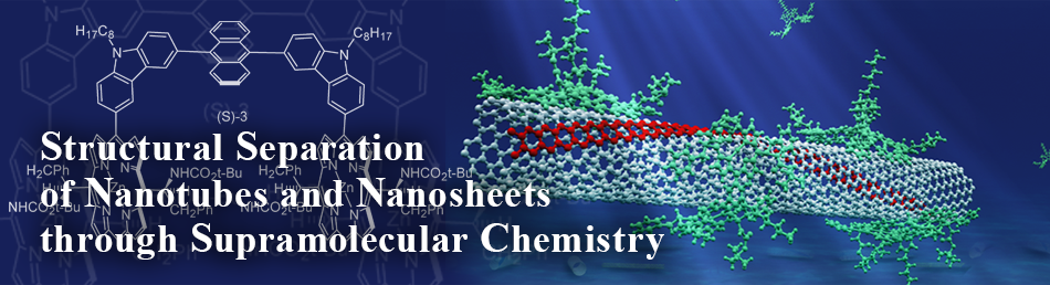 Structural Separation of Nanotubes and Nanosheets through Supramolecular Chemistry